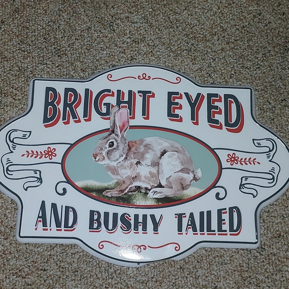 Metal Hang up sign